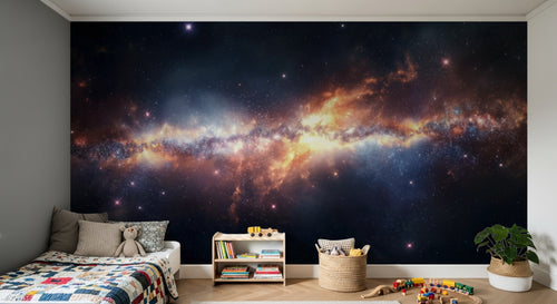 Design A0340 — Papier peint Galaxie Réaliste — Novomur