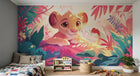 Design A0460 — Papier peint Safari Bébé Pastel — Novomur