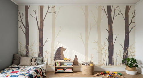 Design A0618 — Papier peint Animaux Forêt — Novomur