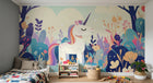Design A0810 — Papier peint Licorne Enfant — Novomur