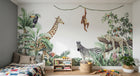 Design C0024 — Papier peint Safari Jungle Animaux - Collection 2 — Novomur