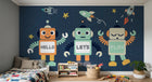 Design C0047 — Papier peint Espace Planètes Enfant — Novomur