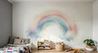 Papier peint Arc en Ciel Bébé - Collection 1 - Sur mesure - Design F0085
