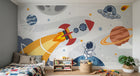 Design F0376 — Papier peint Espace Planètes Enfant — Novomur