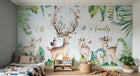 Design SL0085 — Papier peint Animaux Forêt - Collection 2 — Novomur