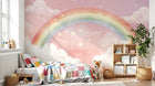 Design A0026 — Papier peint Arc en Ciel Bébé - Collection 2 — Novomur