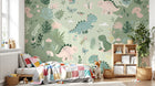 Design A0027 — Papier peint Dinosaures Enfant — Novomur