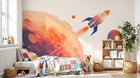 Design A0296 — Papier peint Espace Planètes Enfant — Novomur