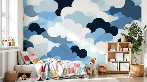 Design A0309 — Papier peint Ciel Nocturne Enfant - Collection 2 — Novomur