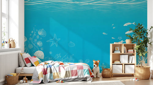 Design A0535 — Papier peint Océan Enfant — Novomur
