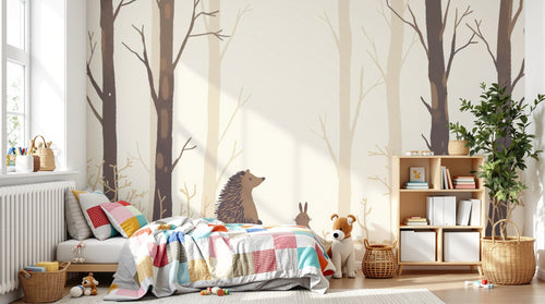 Design A0618 — Papier peint Animaux Forêt — Novomur