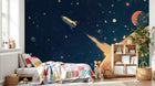 Design A0674 — Papier peint Espace Planètes Enfant — Novomur