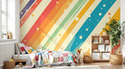 Design A0931 — Papier peint Arc en Ciel Bébé - Collection 2 — Novomur