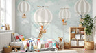 Design AS0688 — Papier peint Montgolfières Enfant — Novomur