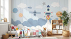 Design C0672 — Papier peint Espace Planètes Enfant — Novomur