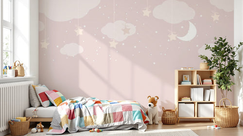 Design D0372 — Papier peint Ciel Nocturne Enfant - Collection 2 — Novomur