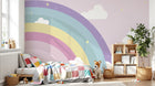 Design D0408 — Papier peint Arc en Ciel Bébé - Collection 2 — Novomur