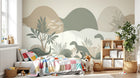 Design F0583 — Papier peint Dinosaures Enfant — Novomur