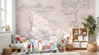 Design F0650 — Papier peint Safari Savane Aquarelle — Novomur