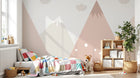 Design SL0147 — Papier peint Montagne Scandinave Enfant — Novomur