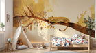 Design A0095 — Papier peint Safari Savane Aquarelle — Novomur