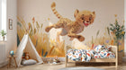 Design A0374 — Papier peint Safari Bébé Pastel — Novomur