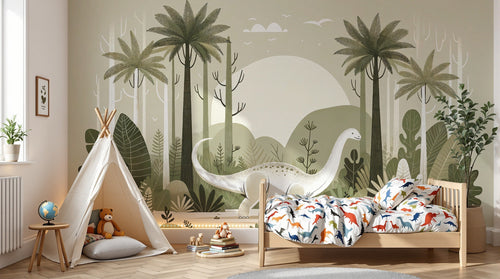 Design A0735 — Papier peint Dinosaures Enfant — Novomur