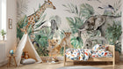 Design C0280 — Papier peint Safari Jungle Animaux - Collection 2 — Novomur