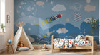Design C0391 — Papier peint Espace Planètes Enfant — Novomur