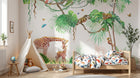 Design C0846 — Papier peint Safari Jungle Animaux - Collection 2 — Novomur