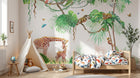 Design C0846 — Papier peint Safari Jungle Animaux - Collection 2 — Novomur