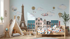 Design D0017 — Papier peint Architecture et Villes — Novomur