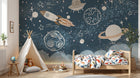 Design D0851 — Papier peint Espace Planètes Enfant — Novomur