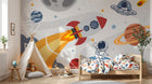 Design F0376 — Papier peint Espace Planètes Enfant — Novomur