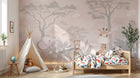 Design F0650 — Papier peint Safari Savane Aquarelle — Novomur