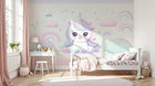 Design A0009 — Papier peint Licorne Enfant — Novomur
