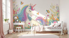 Design A0108 — Papier peint Licorne Enfant — Novomur