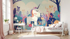 Design A0810 — Papier peint Licorne Enfant — Novomur
