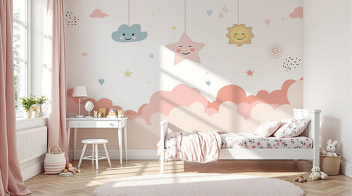 Design D0130 — Papier peint Licorne Enfant — Novomur