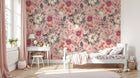 Papier peint Liberty Floral - Sur mesure - Design D0176