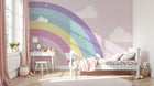 Design D0408 — Papier peint Arc en Ciel Bébé - Collection 2 — Novomur