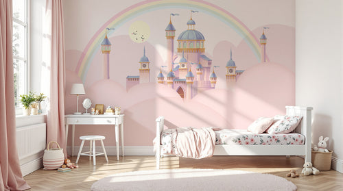 Design F0022 — Papier peint Arc en Ciel Bébé - Collection 2 — Novomur
