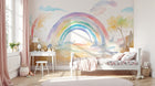 Design F0082 — Papier peint Arc en Ciel Bébé - Collection 1 — Novomur