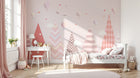 Design SL0554 — Papier peint Montagne Scandinave Enfant — Novomur