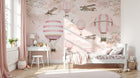 Design ZX0556 — Papier peint Montgolfières Enfant — Novomur
