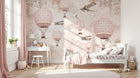 Design ZX0558 — Papier peint Montgolfières Enfant — Novomur
