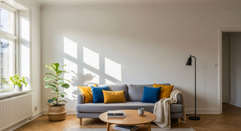 Salon scandinave — Cerisier en Fleurs — avant