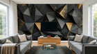 Design A0037 — Papier peint Géométrique Triangles et Losanges - Collection 1 — Novomur