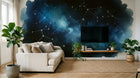 Design A0294 — Papier peint Galaxie Réaliste — Novomur