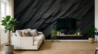 Design A0377 — Papier peint Marbre Noir et Or Luxe - Collection 1 — Novomur